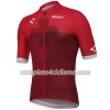 Maglia Rossa + Pantaloncino con bretelle 2018 Tour de Suisse